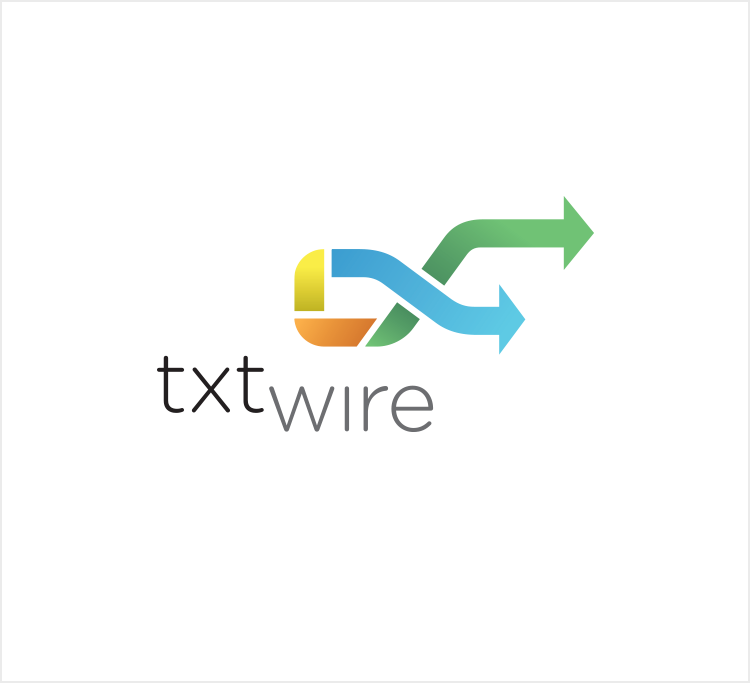 Talk Through Your Logo Needs - Txtwire (750x683), Png Download