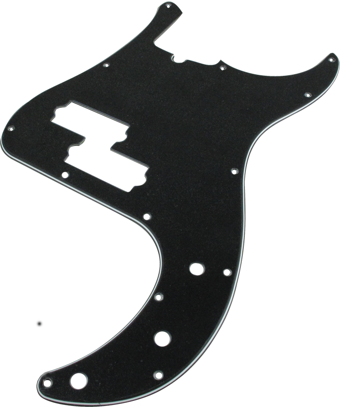 Fender ®, American Standard P Bass 13 Hole - Pickguard Precision Bass (668x800), Png Download