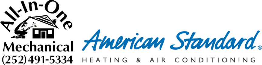 All In One Mechanical, Llc - American Standard Logo .png (864x216), Png Download
