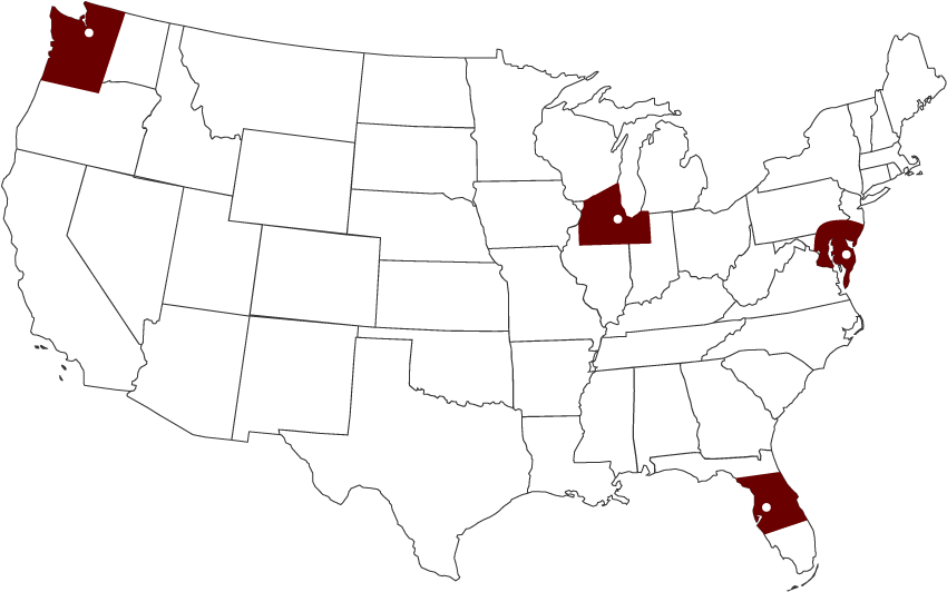 Blank Us Map (850x540), Png Download