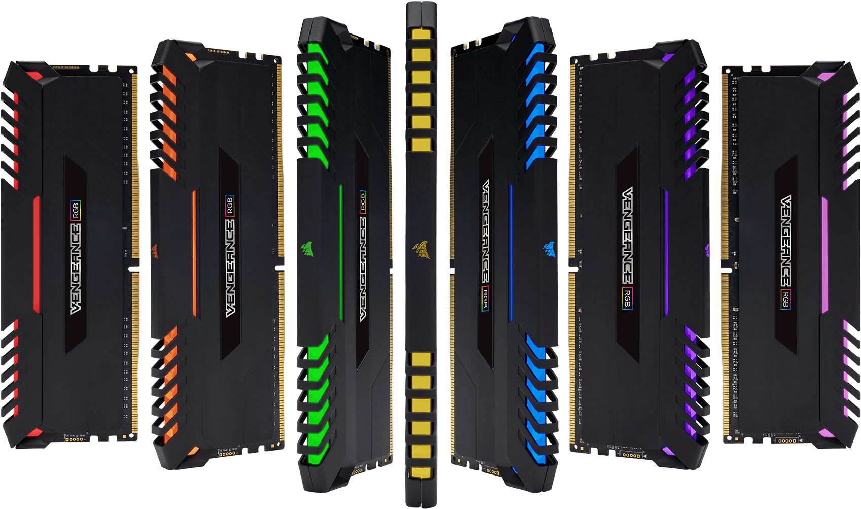 Corsair Ll Series Ll120 Dual Light Loop Rgb Fans Triple - Ram Corsair Vengeance Rgb (1800x1091), Png Download