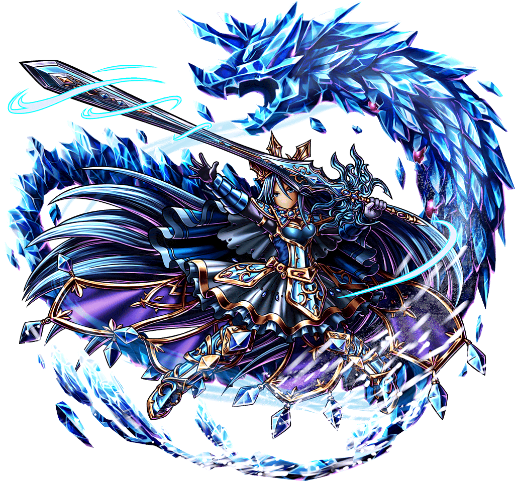 Corsair, Of The Frozen Blade Full Art - Grand Summoners Corsair (1024x1024), Png Download