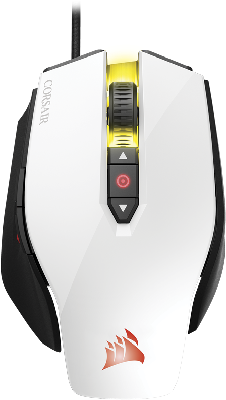 Corsair Gaming M65 Pro Rgb Fps - Corsair Gaming M65 Pro Rgb White (496x800), Png Download