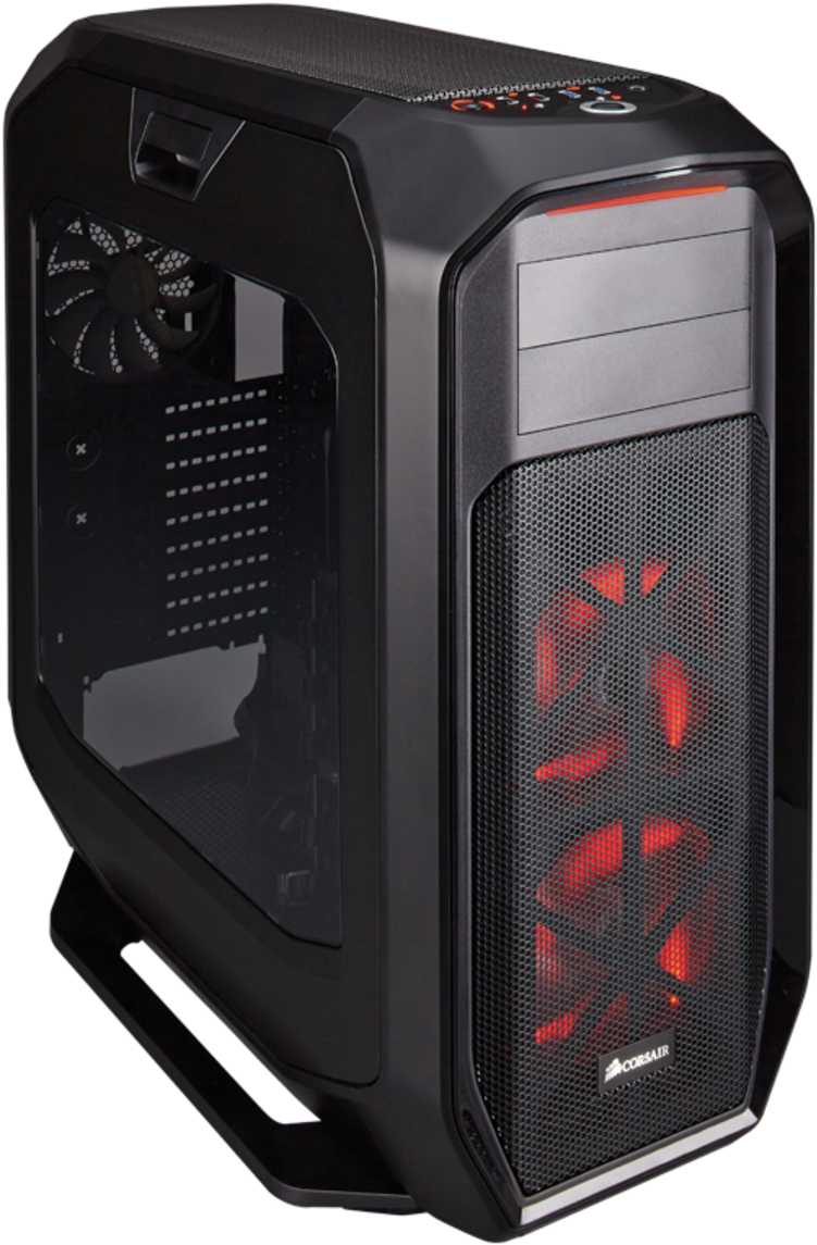 Corsair Graphite Series™ 780t Full Tower Pc Case - Corsair Graphite 780t Black (1200x1200), Png Download