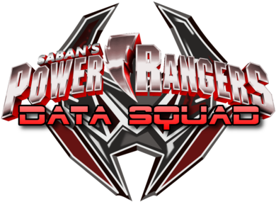 Power Rangers Data Squad Logo - Power Rangers: Adults Coloring Book [book] (400x309), Png Download