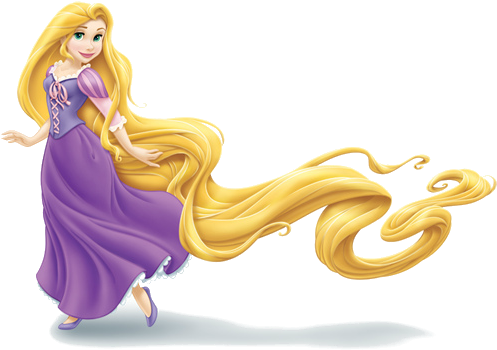 Rapunzel Png Hd Png Image - Zak! Designs Placemat With Disney Princesses, Set (501x356), Png Download