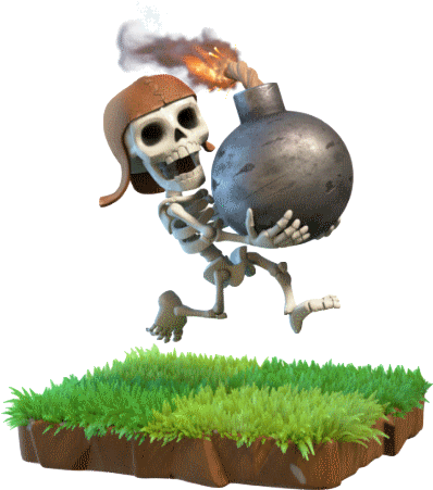 Witch Clash Of Clans Png Spaccamuro In Clash Of Clans - Bombardero Clash Of Clans (450x474), Png Download