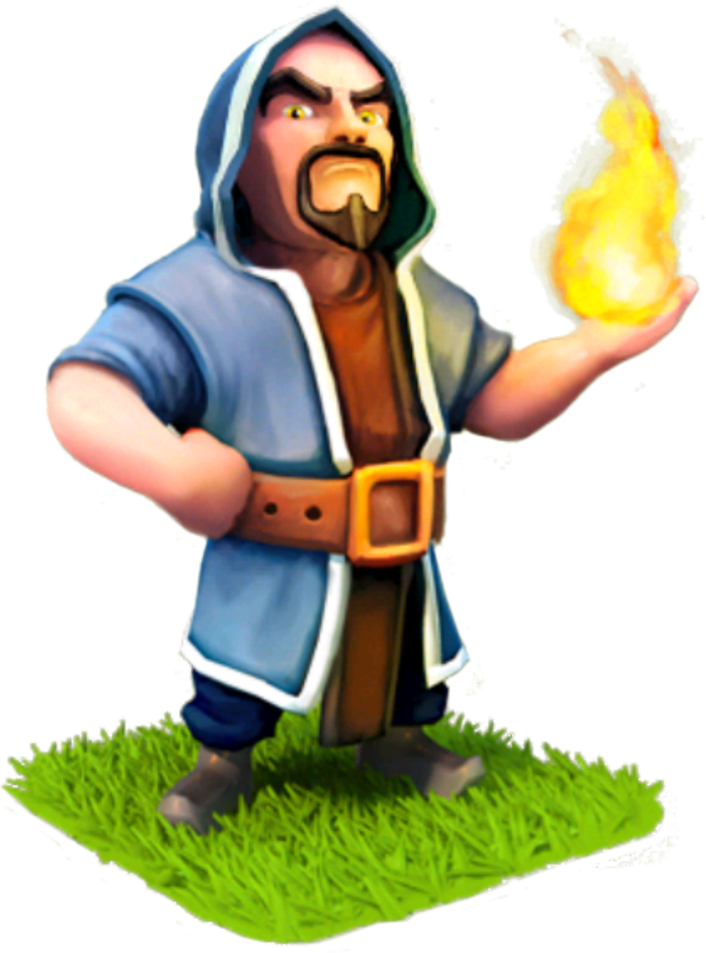 Diy Wizard Halloween Costume - Clash Of Clans Wizard Png (1000x1373), Png Download