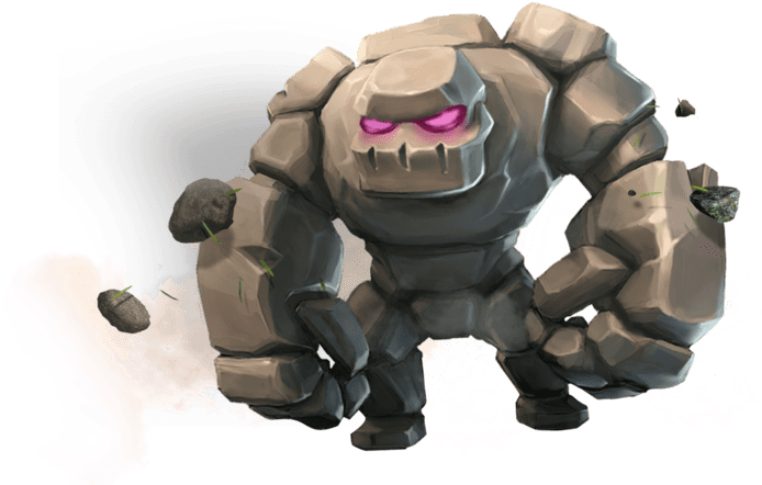 Golem Golem Clash Of Clans - Golem Clash Of Clans Png (750x469), Png Download