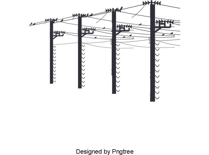 Electric Tower, Telephone Pole, State Power Png And - Portable Network Graphics (800x800), Png Download