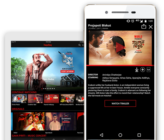 Svf New Media, With Hoichoi As Its Maiden Over The - Hoichoi (526x449), Png Download