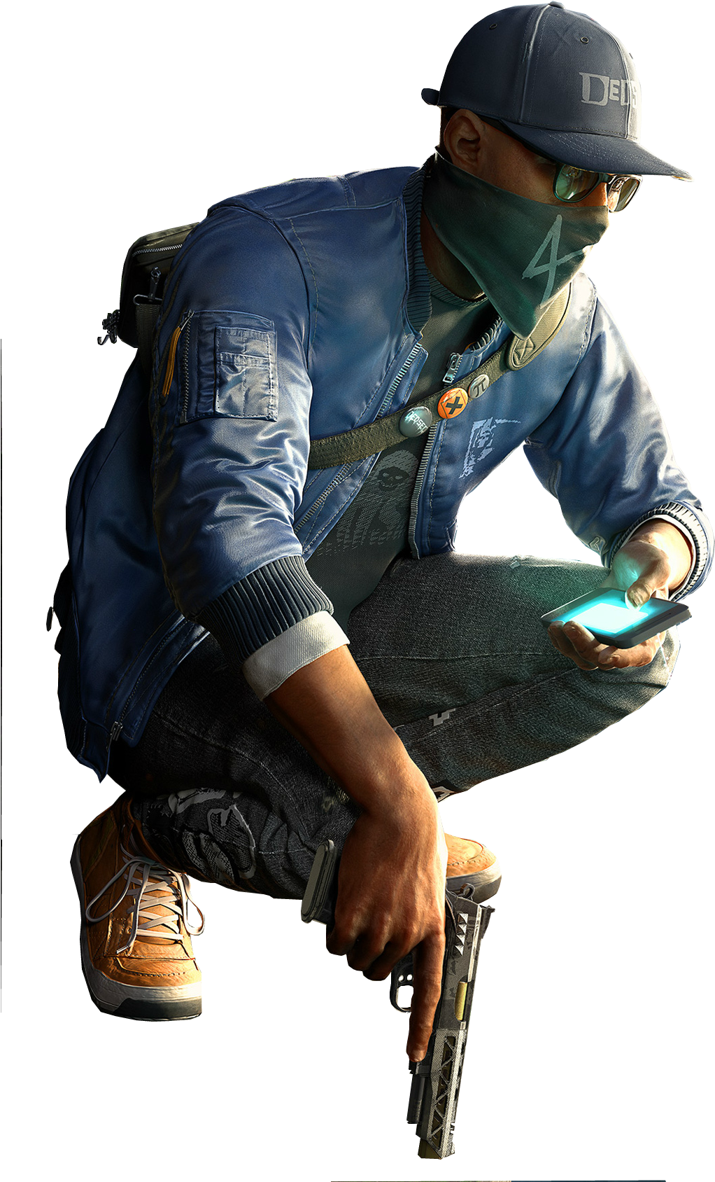 20, August 6, 2016 - Ubisoft Watch Dogs 2 Xbox 1 (1061x1730), Png Download