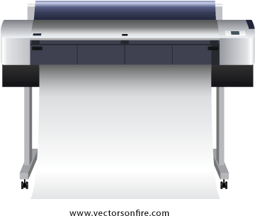 10 Vector Halftone Patterns - Printer Vector (400x320), Png Download