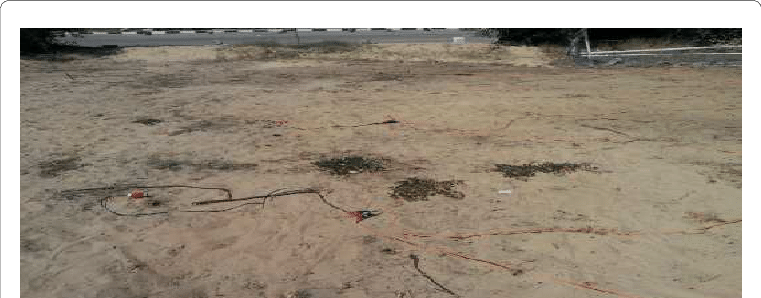 Spread Geophones On Ground - Floor (761x298), Png Download