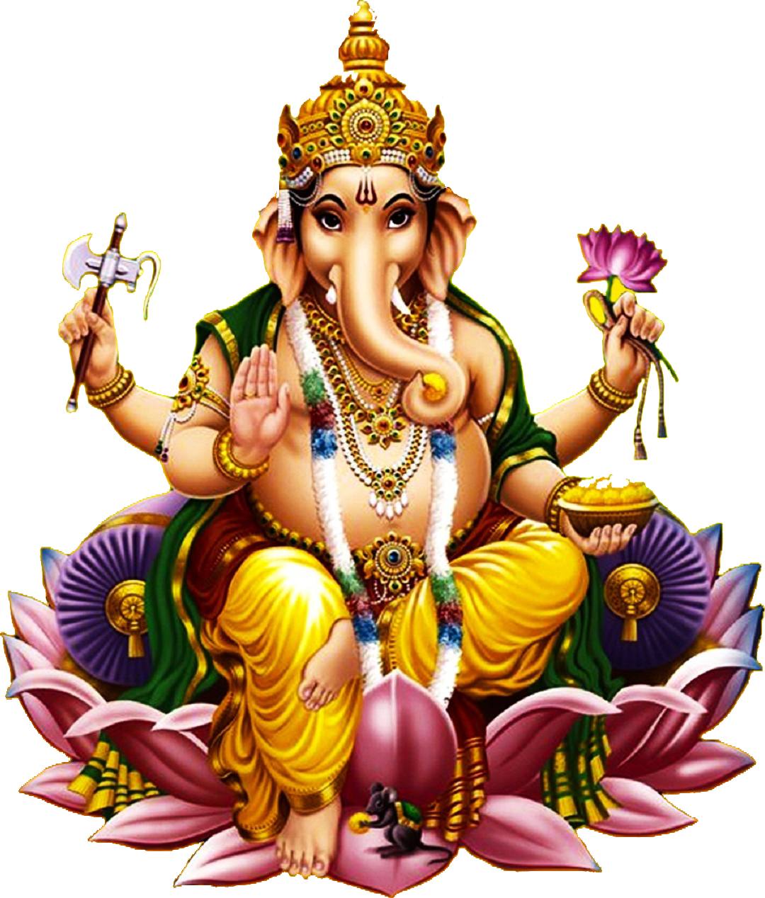 Hildegard Von Bingen - Happy Ganesh Chaturthi 2018 (1080x1268), Png Download