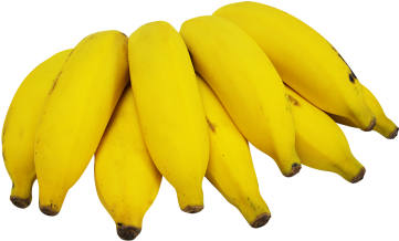 Banana Prata Png (400x300), Png Download