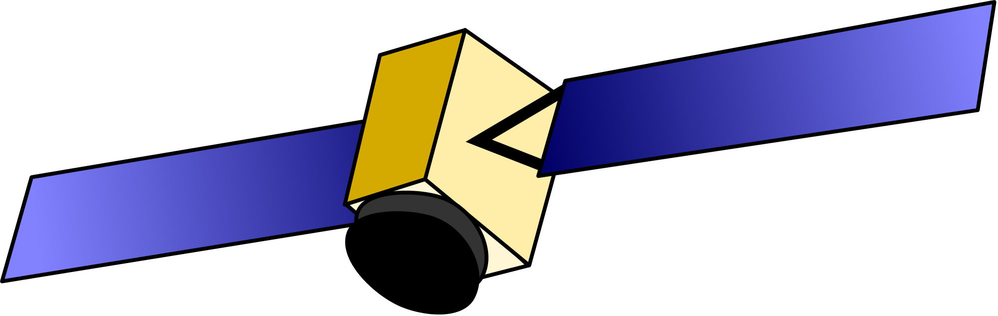 File Scheme Svg Wikimedia Commons Open - Gps Satellite (2000x633), Png Download