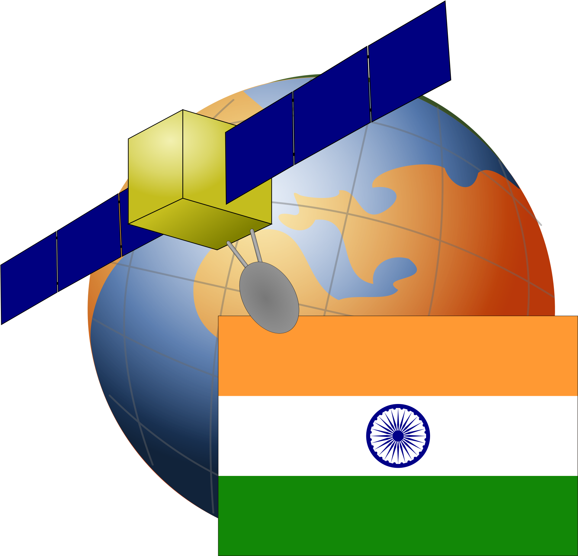 Open - Flag Of India (2000x2000), Png Download