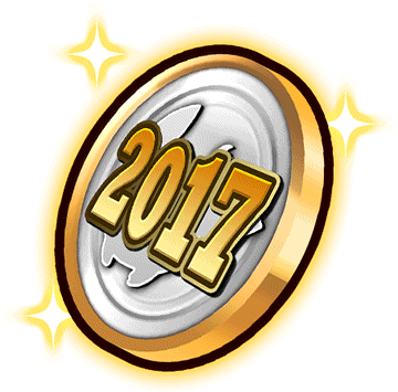 Item-2017 New Year Medal Render - Emblem (380x380), Png Download