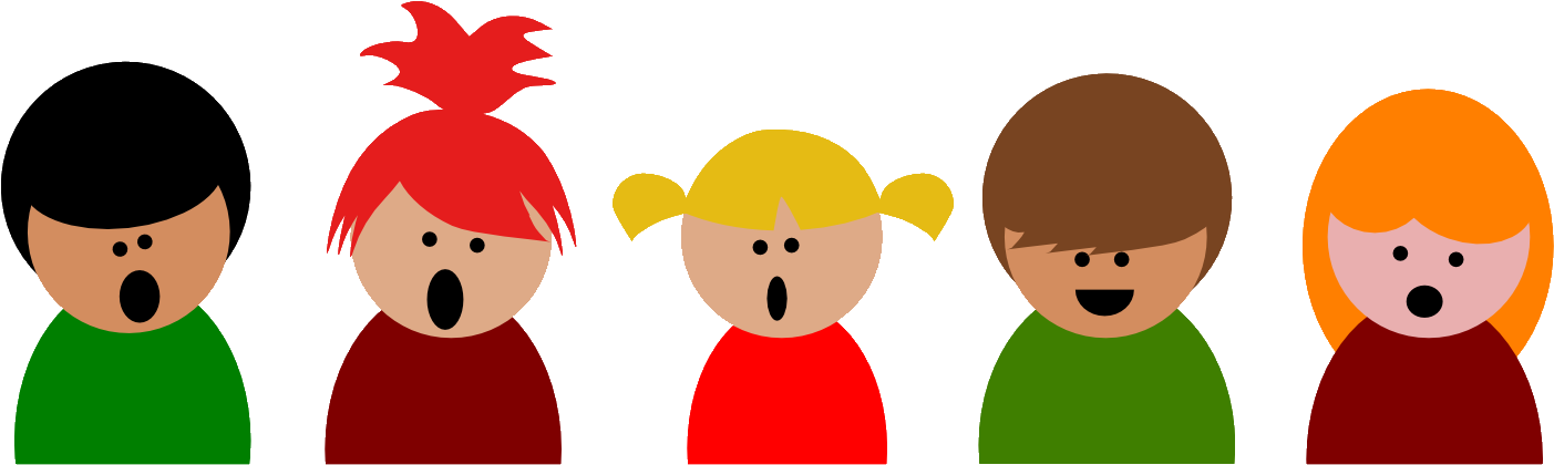 Choir-310673 1100x Crop Left - Vocal Warm Ups Clipart (865x265), Png Download