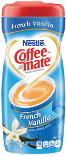 Nutritional Information - Nestle Coffee Mate French Vanilla (350x400), Png Download