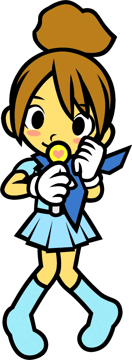 Image Pop Png Rhythm Heaven Wiki Fandom - Rhythm Heaven Pop Singer (443x1208), Png Download