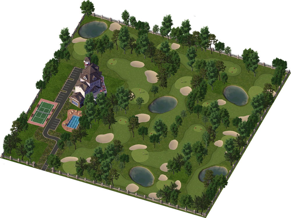 Country Club - Tree (1000x750), Png Download