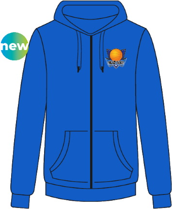 Lequip Veste Zippee Capuche Club - Hoodie (500x500), Png Download