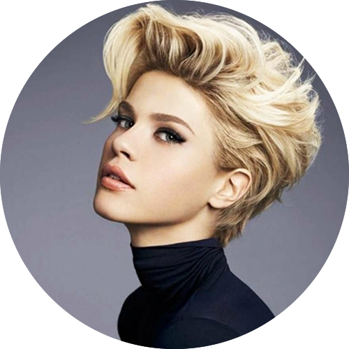 Hair Cut / Styling Price List - Corte De Pelo Corto 70 (500x500), Png Download