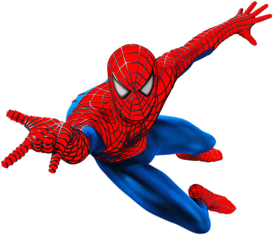 Spider Man By Alexelz - Tobey Maguire Spiderman Png (881x768), Png Download