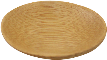 Tablecraft Products Bamdrbam2 Disposable Plates - Bamboo Round Plate (400x400), Png Download