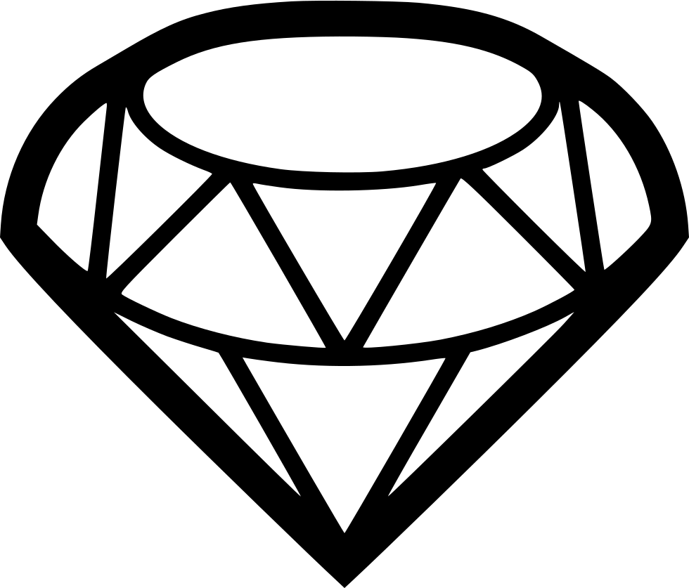 Diamond Comments - Transparent Diamonds Icon (980x837), Png Download