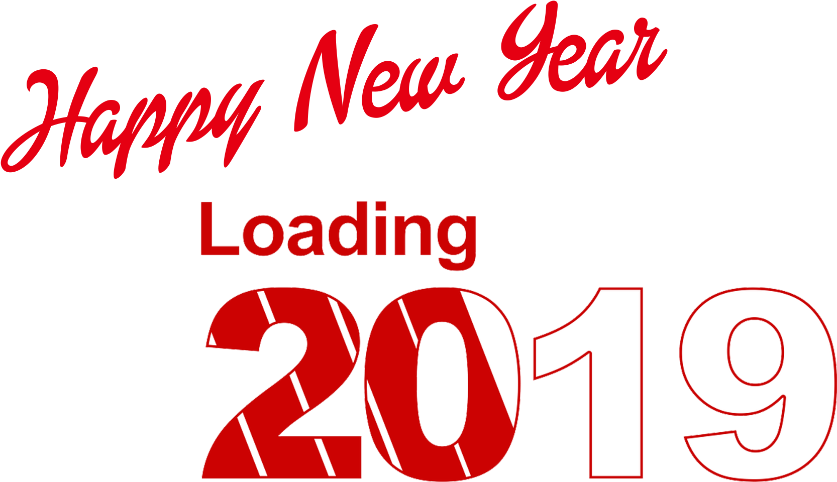 New Year 2019 Png (1920x1200), Png Download