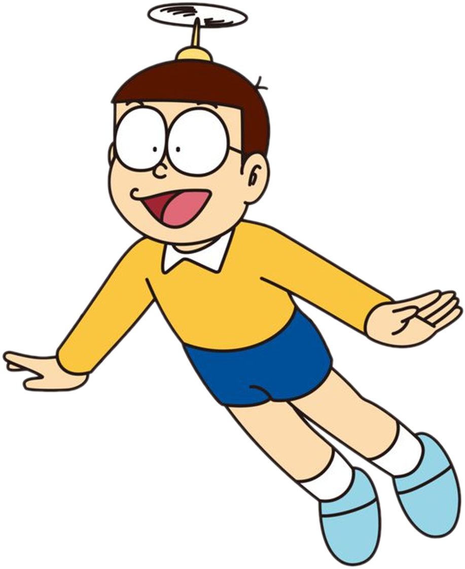Doraemon Nobita - Doraemon And Nobita Png (980x1146), Png Download