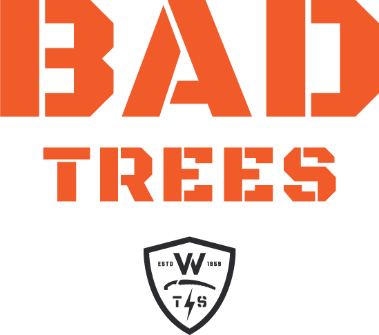 Wts Bad Trees Dark - Wildwood Tree Service (549x485), Png Download