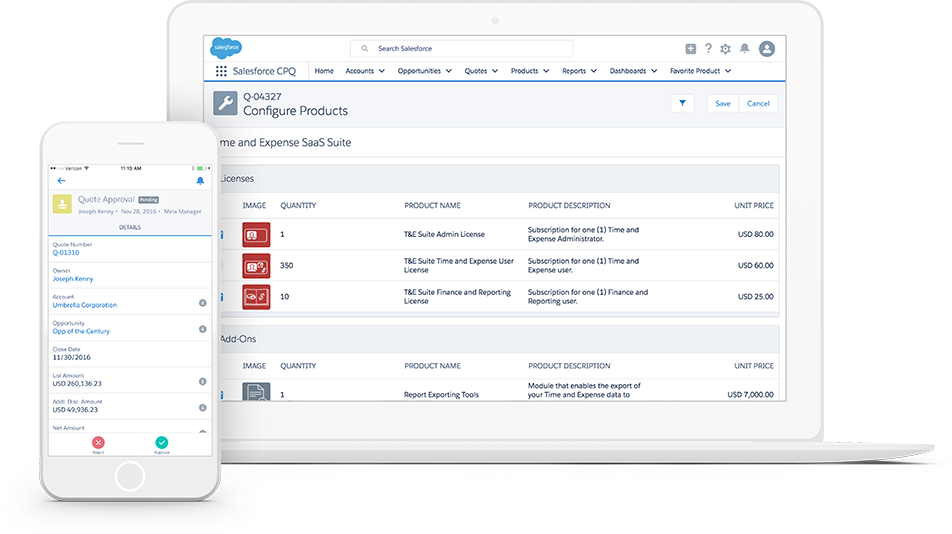 Cpq Software By Salesforce - Configure Price Quote (952x534), Png Download