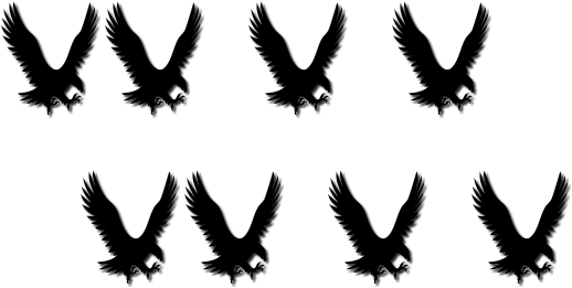 Bird Tattoo Png - Silhouette (720x623), Png Download