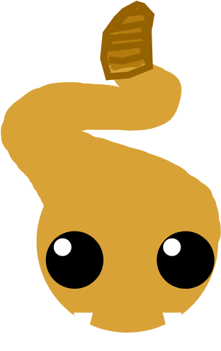 Rattlesnake Design - Cartoon (1135x559), Png Download