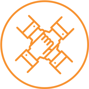 Team - Cooperation Vector Png (350x350), Png Download