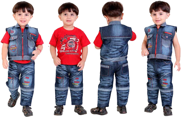 Boy's Wear - Baba Suit (600x400), Png Download