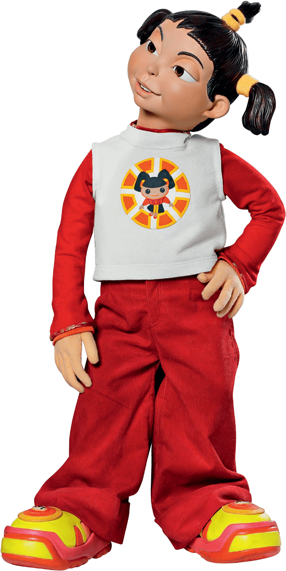 Download - Trixie From Lazy Town (600x1190), Png Download