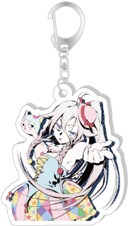 グッズ：ia×しづ Pagg Final記念アクリルキーホルダー - Keychain (350x350), Png Download