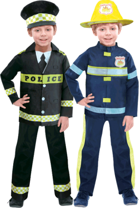Policeman Costume (284x426), Png Download