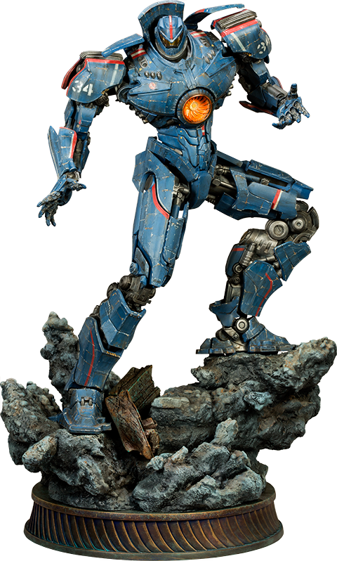 Gipsy Danger Product Silo2 - Pacific Rim Gypsy Danger Statue (480x798), Png Download