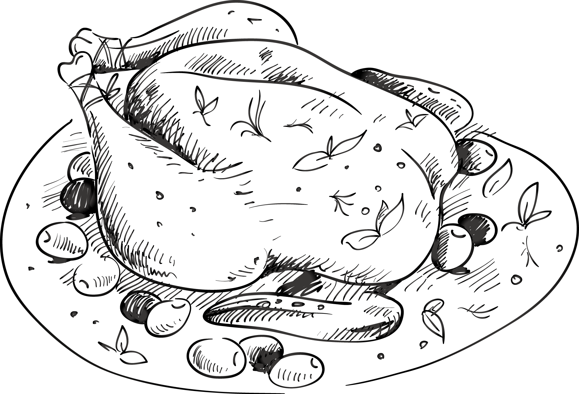 Image Freeuse Restaurant Food Blackboard Hand - Food (1926x1310), Png Download