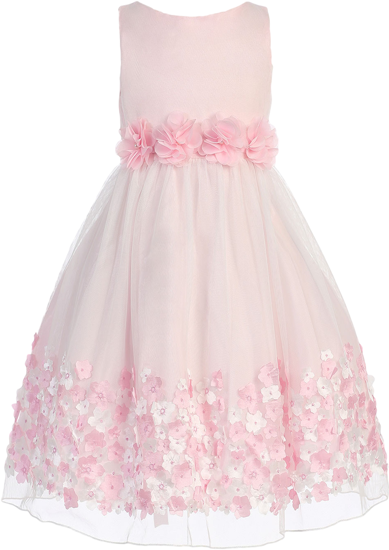 Best Kids Wedding Dresses (800x1200), Png Download