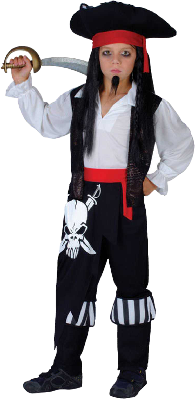 Sentinel Pirate Captain Blackheart Boys Fancy Dress - Fancy Dress For Boys (800x1600), Png Download