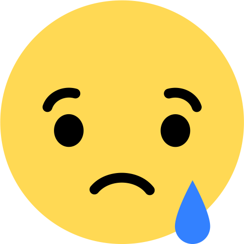 Facebook Sad Emoji Png (502x502), Png Download