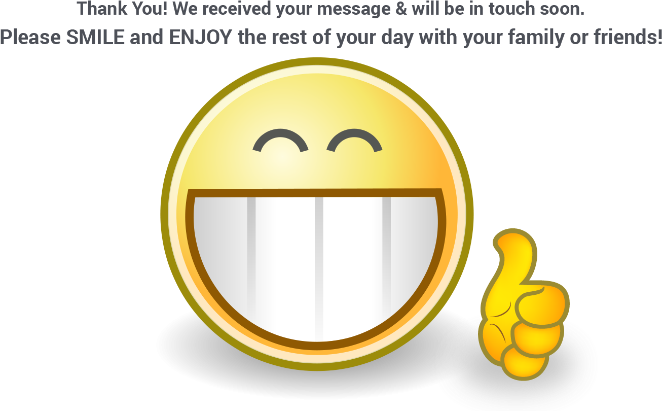 Thankyou - Smiley Huge Smile 1 25 Magnet Emoticon (1374x813), Png Download