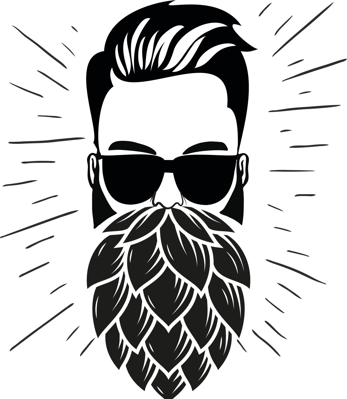 Image - Hops Icon (1346x1549), Png Download